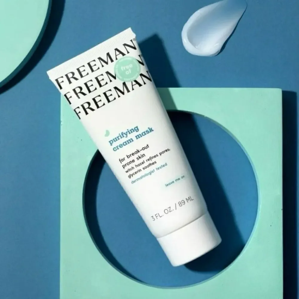 🛍️Freeman Beauty, Purifying Cream Beauty Mask, 3 fl oz （4.5）🔥